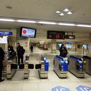 かつては関西本線の始発駅だったＪＲ難波駅