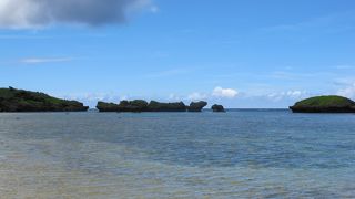 遠浅でいいビーチです。