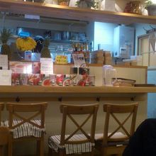 カントリーな店内