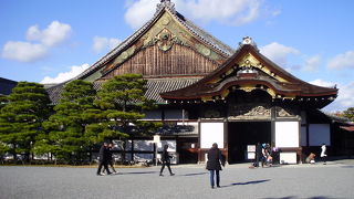 歴史の舞台となったお城です。