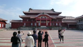 首里城に感激しました