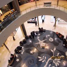 上のほうから下を見たところ