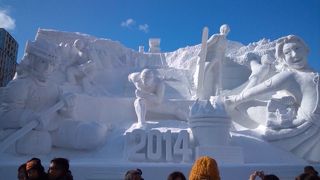 久しぶりにみて感動！！雪の祭典
