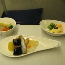 機内食　和食の前菜