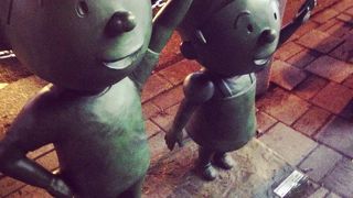 サザエさんの音楽に乗って歩く