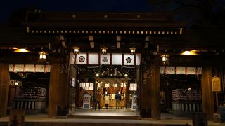 山笠で有名な櫛田神社