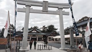 綺麗な神社です