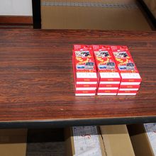 チョコのサービスがうれしい