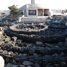 タイドブールとさざえ島(センタープロムナード先端)