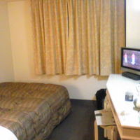 テレビは小さめの客室