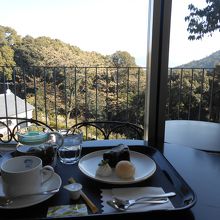 自然の中の素敵カフェ