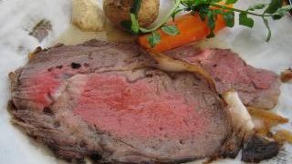 満足のローストビーフ