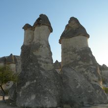 有名なきのこ岩