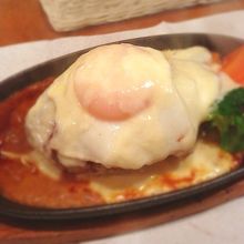 チーズフォンデュハンバーグ
