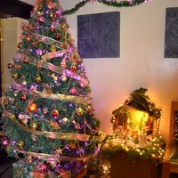 ロビーのクリスマスツリー