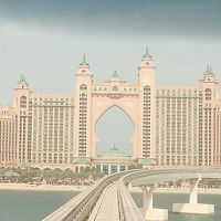 モノレールからの景色