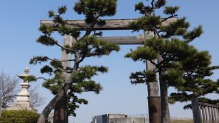 三重県指定文化財になっている七里の渡し跡