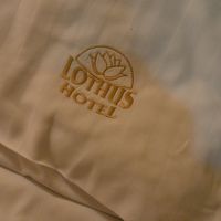 シーツが名入りなのが、チョット気に入った