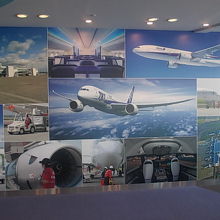 飛行機の写真も色々と飾られていました