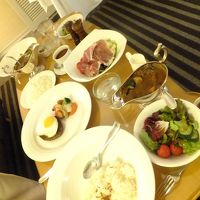 私の体調がよくなかったのルームサービスで済ませました