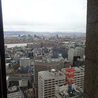 クラブラウンジからの朝の眺望