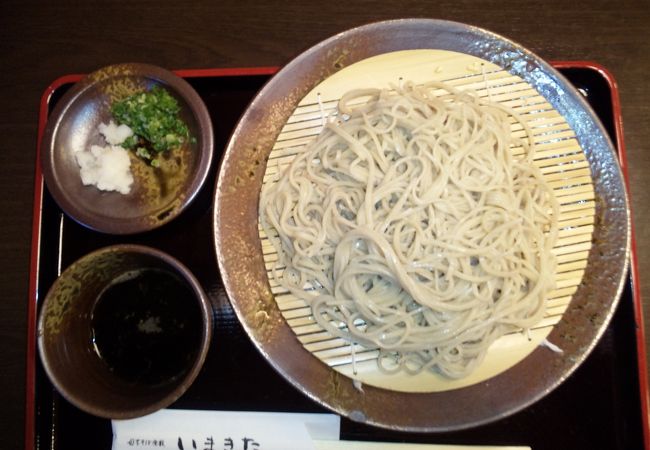 永澤寺近くの母子蕎麦屋さん