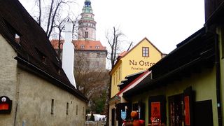 絵本に出てくるようなカワイイ街並み