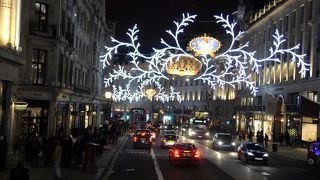 ロンドンのイルミネーションはココ！！