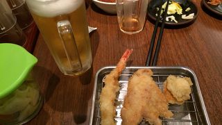 キャナル内の人気店。