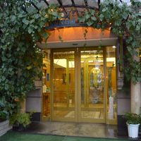 ホテルの入り口