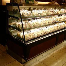 おいしいサンドイッチがずらり。