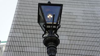 文明開化の象徴だったガス灯です