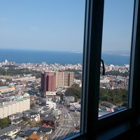 そとが綺麗に見えました♪