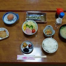 シンプルな朝食