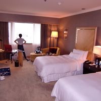 景色はイマイチですが部屋は広くて快適です．