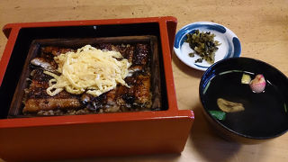 アツアツで味もおいしい！うなぎのせいろ蒸し。