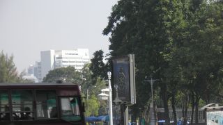 交通量が多い道路