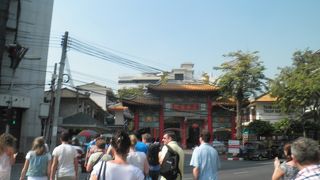 けっこう観光客が多い