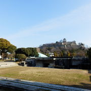 丸亀城の石垣を眺める場所
