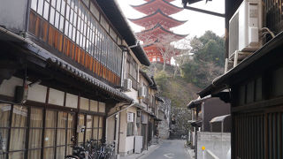 静かな通りです