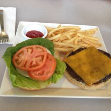 KOBE BEEFのハンバーガー