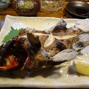 お酒が安くて魚料理が美味しい