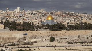 エルサレム旧市街を一望