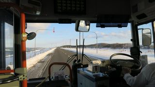 紋別バスターミナルを中心に各地への移動に利用