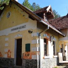 映画のロケで使った駅舎