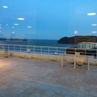 レストランからも鳥羽湾が一望