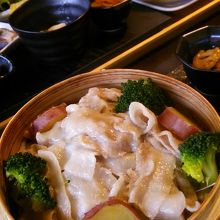 メインのせいろ蒸し