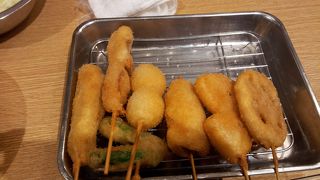 大行列の串かつ屋