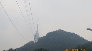 ソウル市内一望