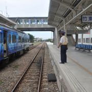 内湾線内では大き目の駅